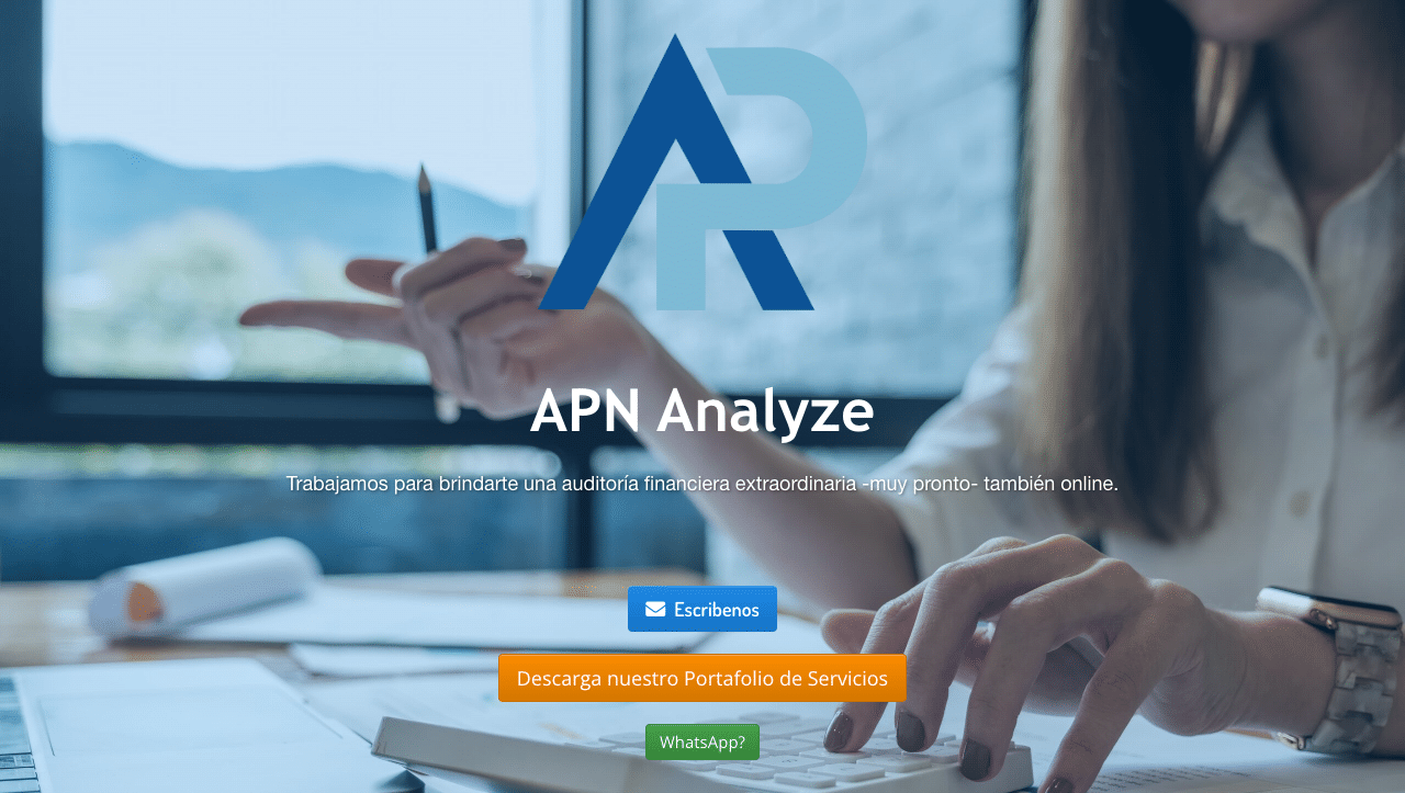 APN Analyze servicios de auditoria financiera